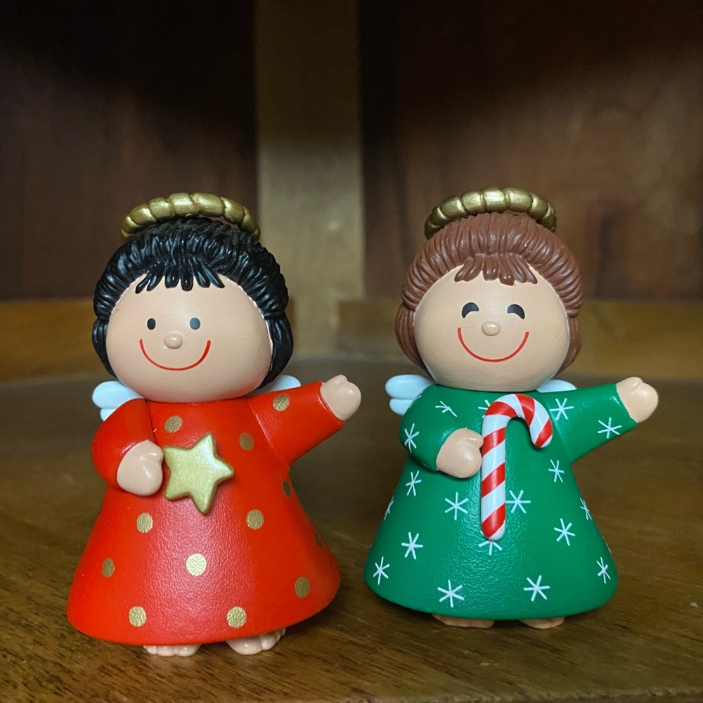 Hallmark Holiday Angel Salt Pepper set